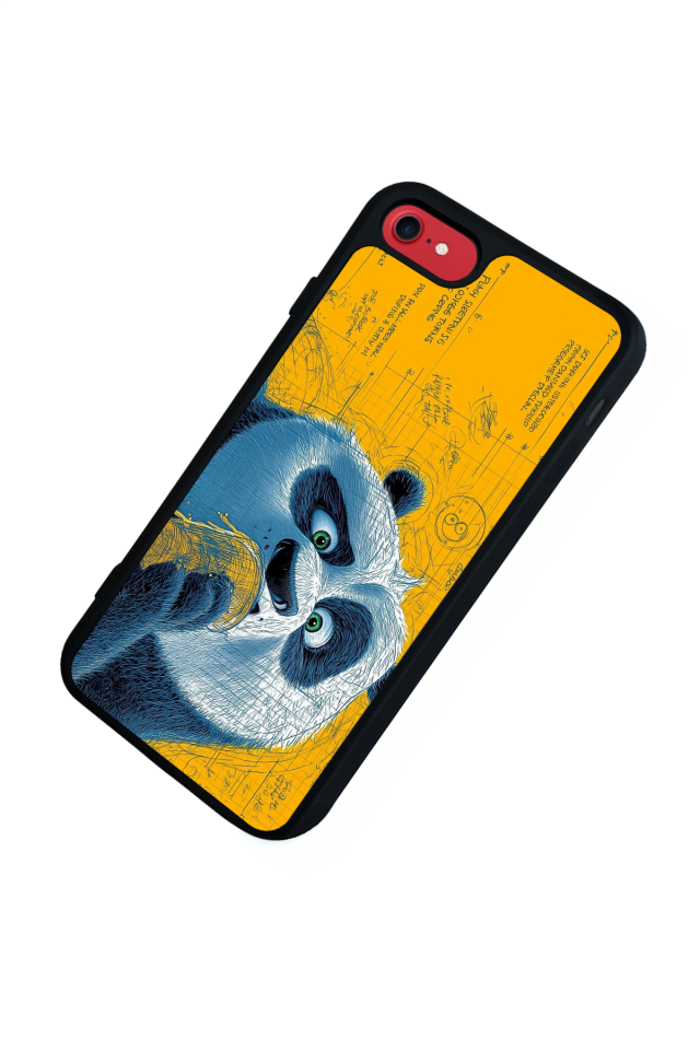 iPhone SE Uyumlu Kung Fu Panda Tasarımlı Glossy Premium Kılıf
