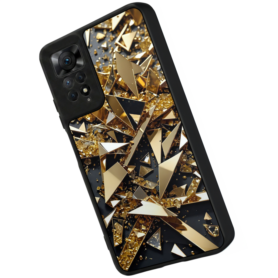 Xiaomi Redmi Note 11 Pro Uyumlu Mermer Marble Tasarımlı Glossy Premium Kılıf