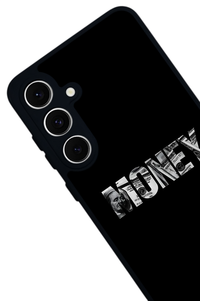Samsung Galaxy S24 FE Uyumlu Money Para Tasarımlı Glossy Premium Kılıf