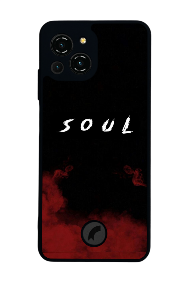 Reeder S23 Pro Max Uyumlu SOUL Tasarımlı Glossy Premium Kılıf