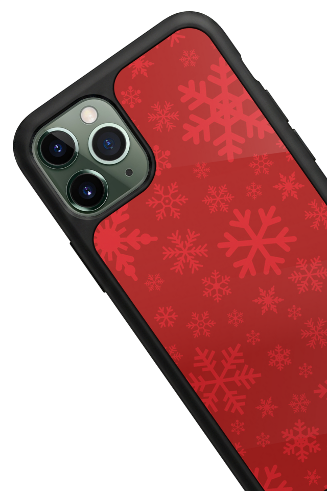 iPhone 11 Pro Uyumlu Yilbasi Christmas Tasarımlı Glossy Premium Kılıf