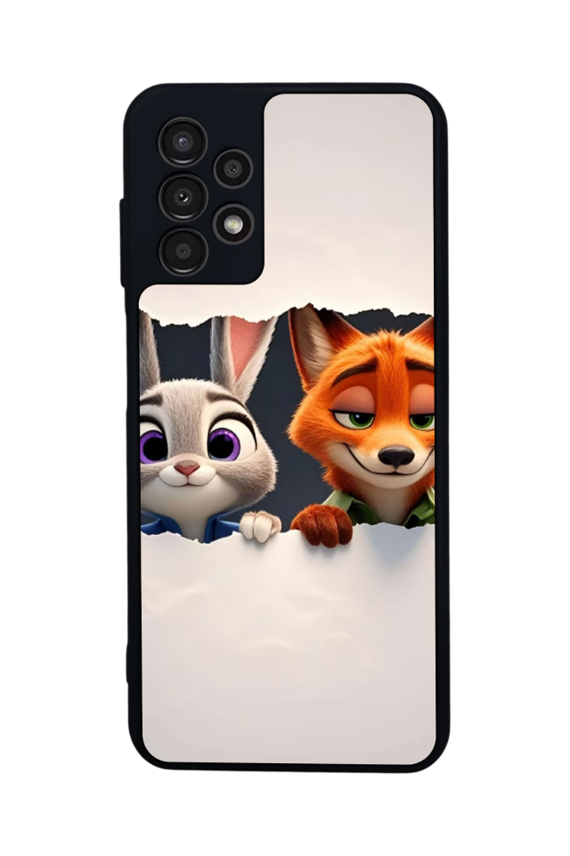 Samsung Galaxy A23 Uyumlu Zootropolis Tasarımlı Glossy Premium Kılıf
