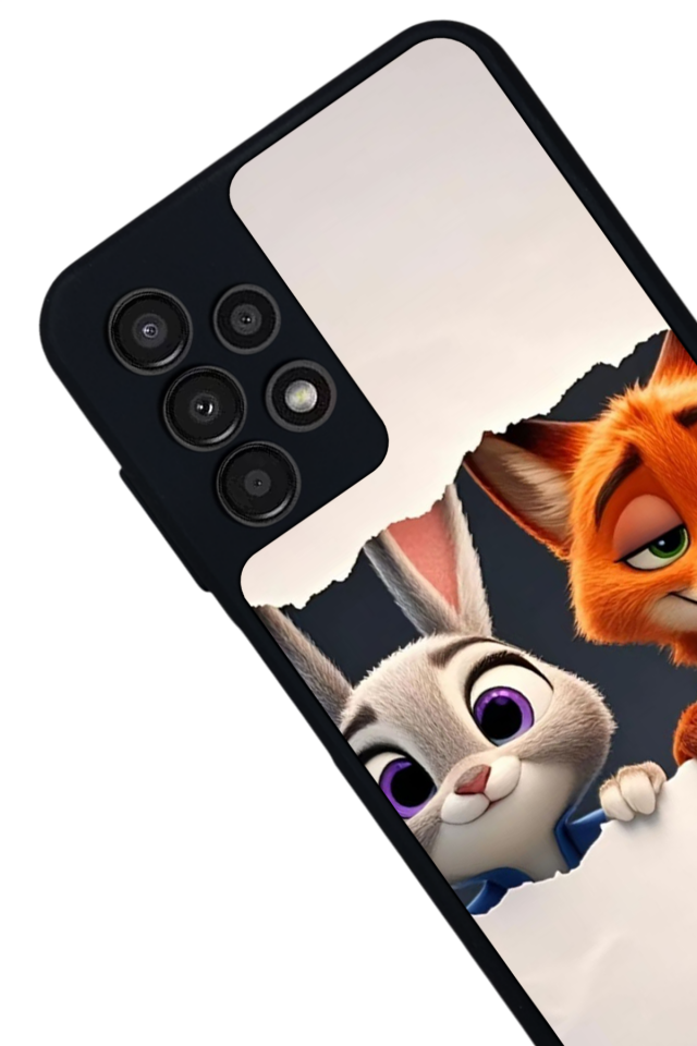 Samsung Galaxy A23 Uyumlu Zootropolis Tasarımlı Glossy Premium Kılıf
