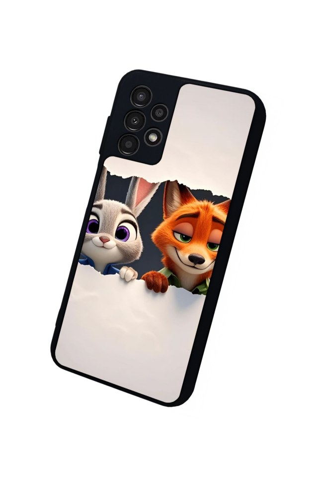 Samsung Galaxy A23 Uyumlu Zootropolis Tasarımlı Glossy Premium Kılıf