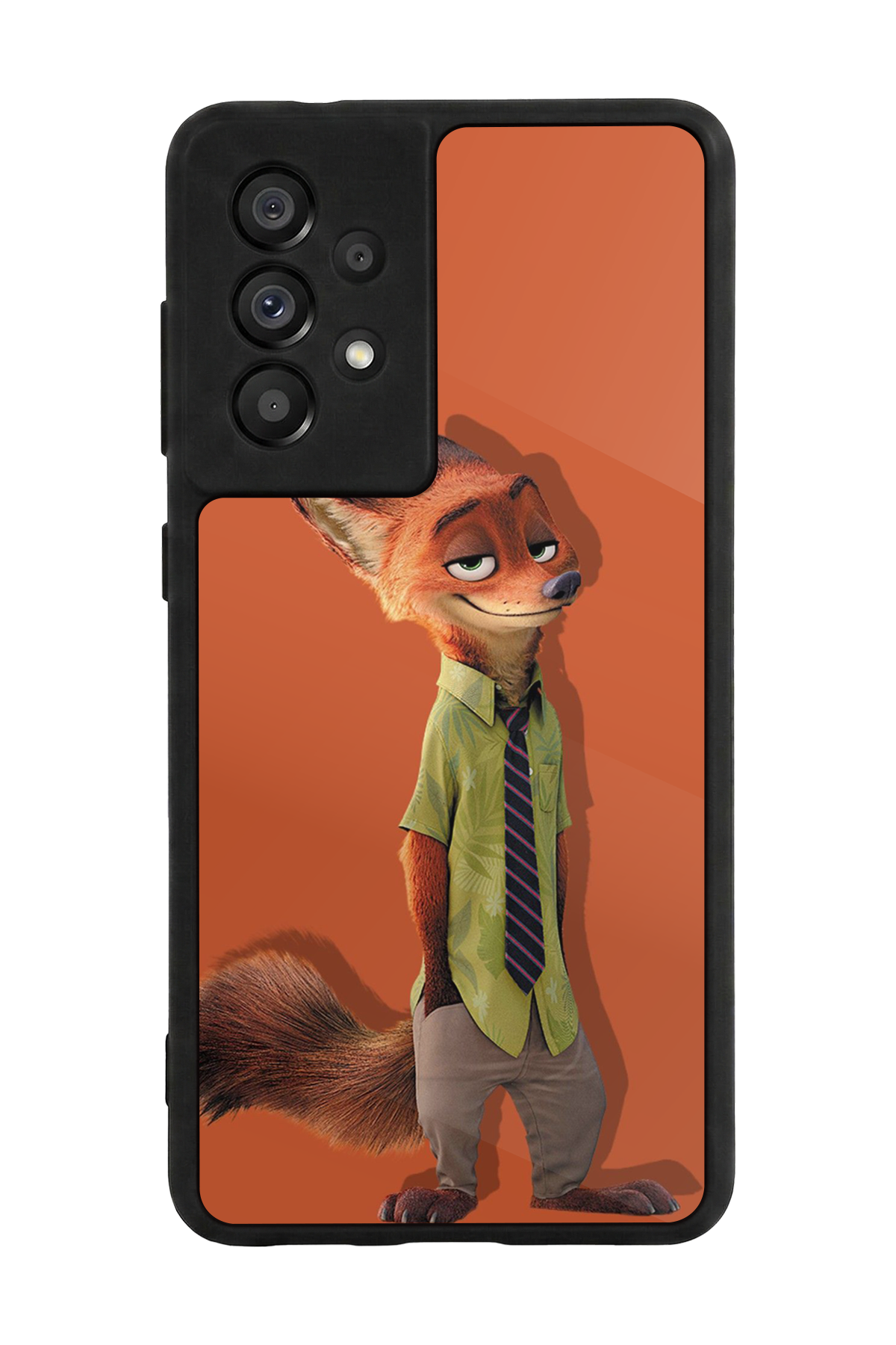 Samsung Galaxy A73 Uyumlu Zootropolis Tasarımlı Glossy Premium Kılıf