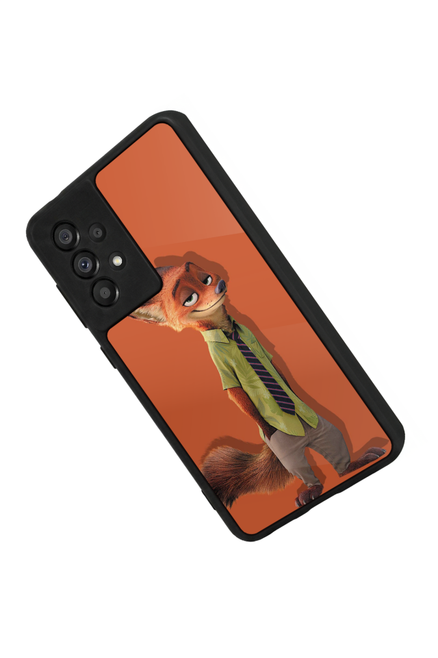 Samsung Galaxy A73 Uyumlu Zootropolis Tasarımlı Glossy Premium Kılıf