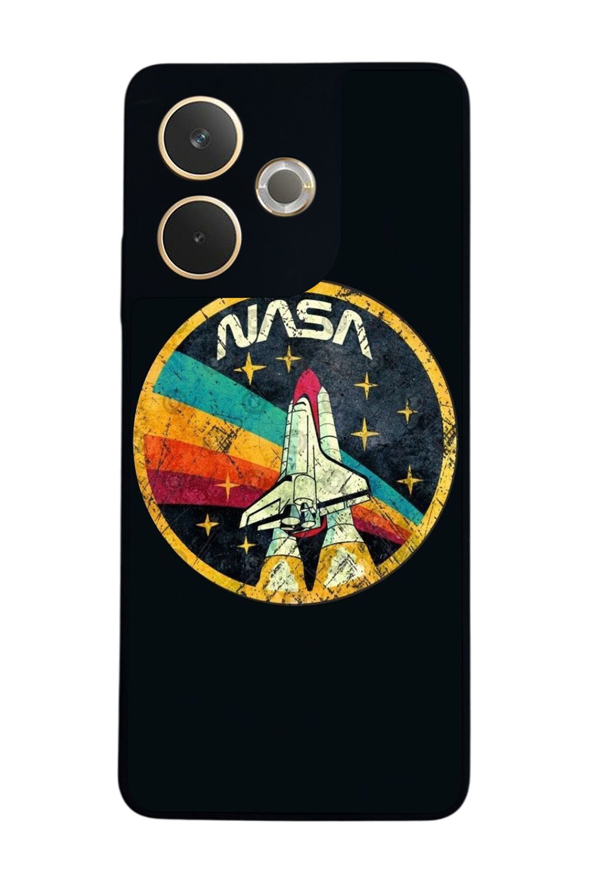 Oppo A5 Pro Uyumlu Nasa Tasarımlı Glossy Premium Kılıf