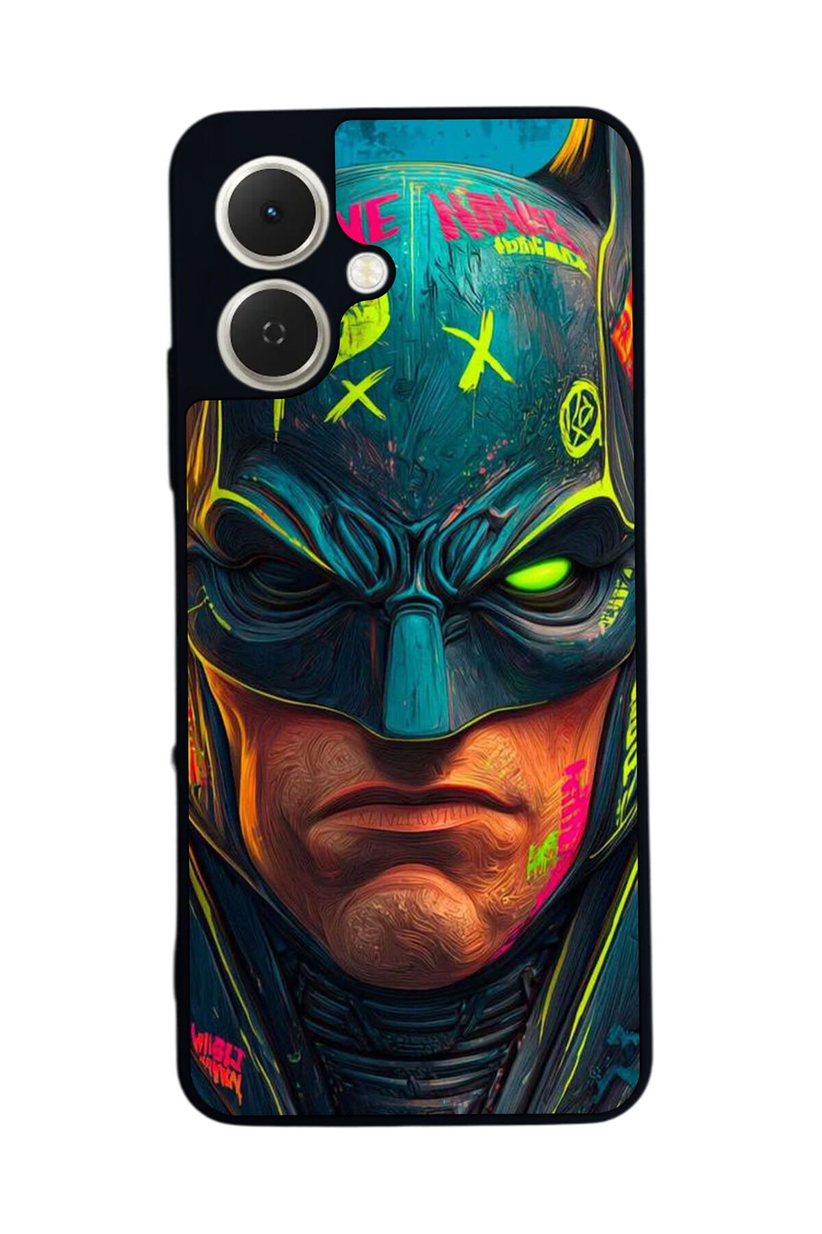 Tecno Spark GO 2 Uyumlu Batman Tasarımlı Glossy Premium Kılıf