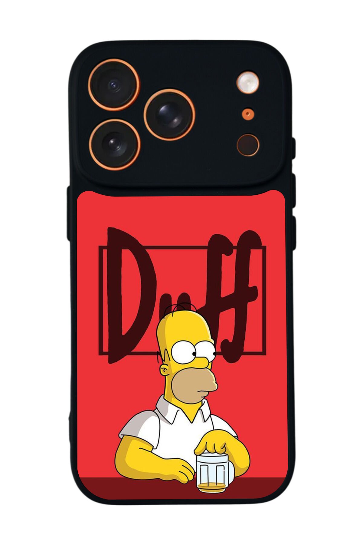 iPhone 17 Pro Uyumlu The Simpsons Tasarımlı Glossy Premium Kılıf