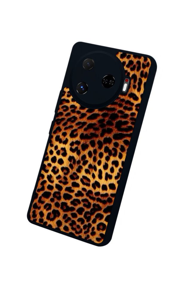 Tecno Camon 30 Pro Uyumlu Leopar Tasarımlı Glossy Premium Kılıf