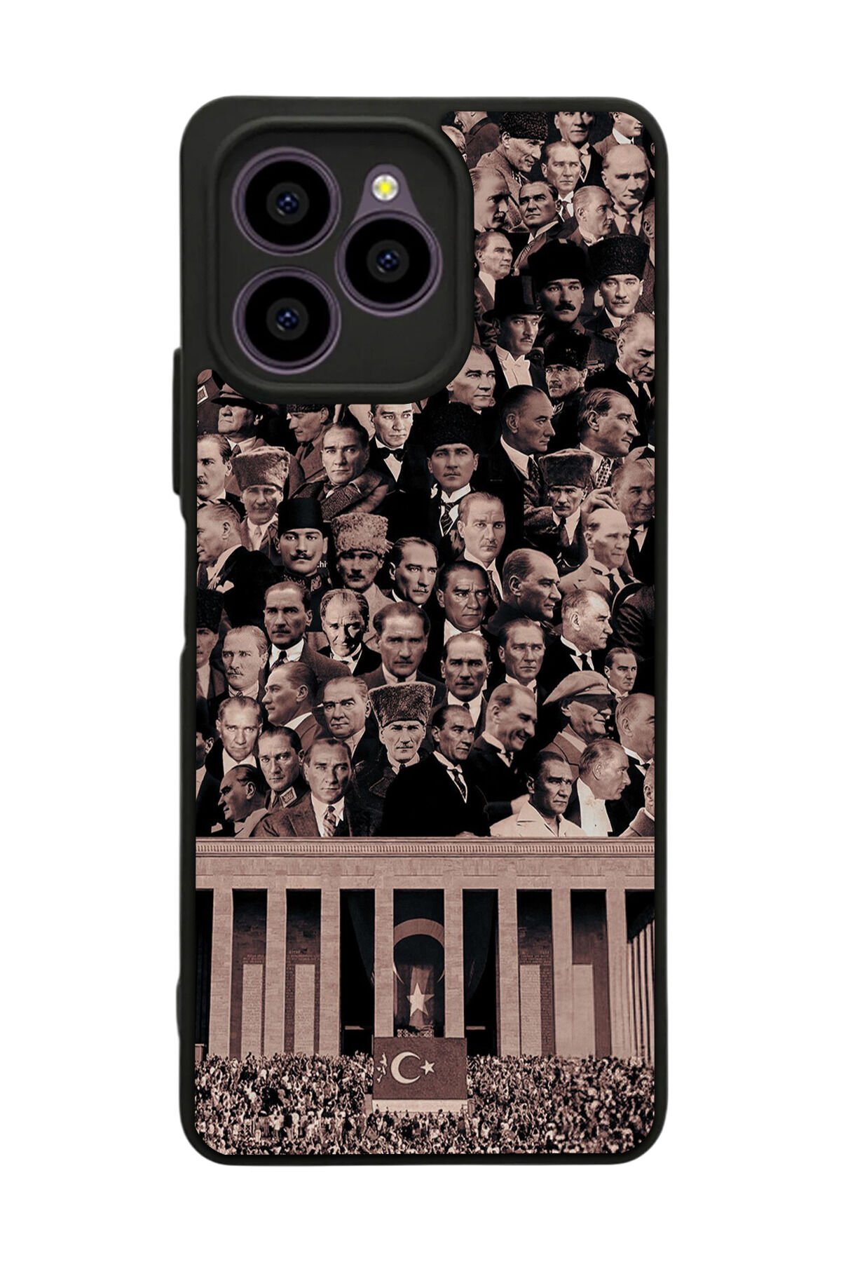 Omix X6 Uyumlu Mustafa Kemal Ataturk Tasarımlı Glossy Premium Kılıf