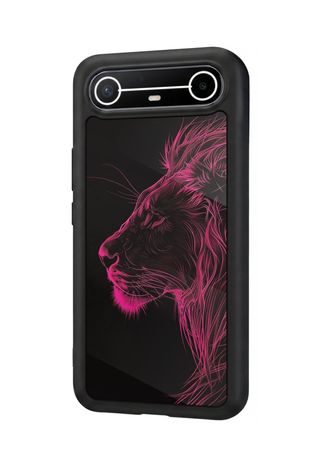 Tecno Spark Slim 5G Uyumlu Aslan Tasarımlı Glossy Premium Kılıf