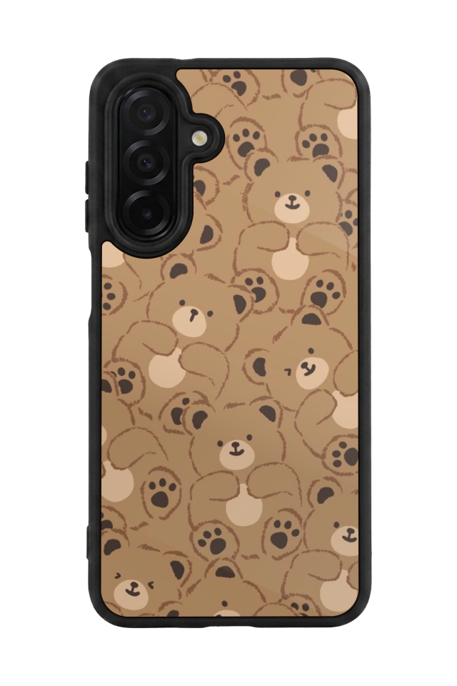 Samsung Galaxy A56 Uyumlu Ayı Tasarımlı Glossy Premium Kılıf