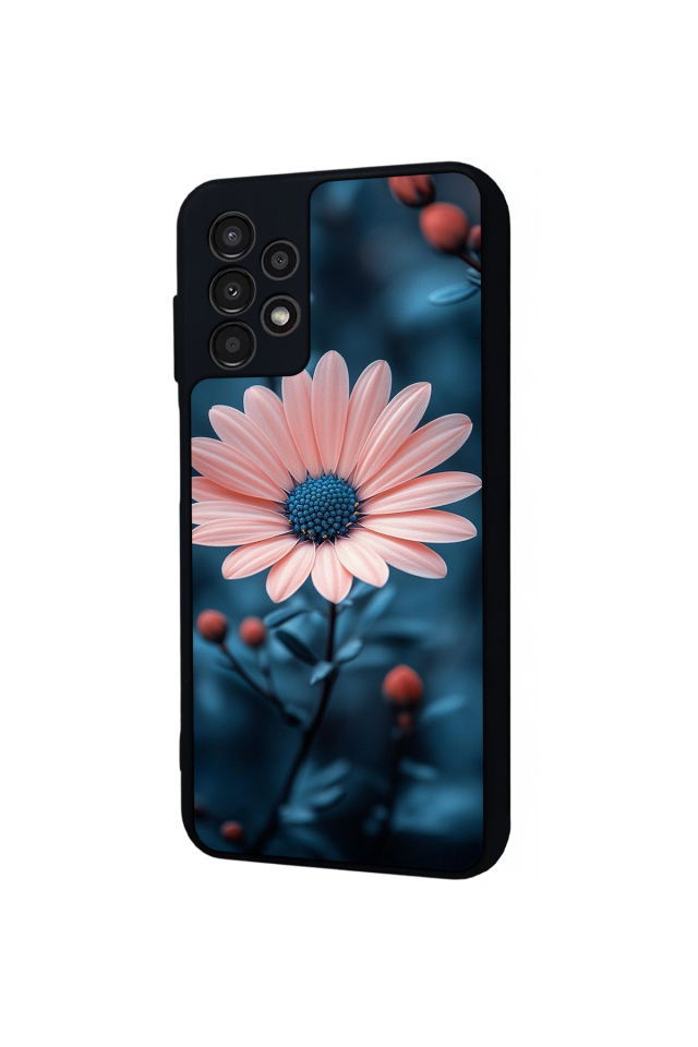 Samsung Galaxy A13 Uyumlu Cicek Tasarımlı Glossy Premium Kılıf