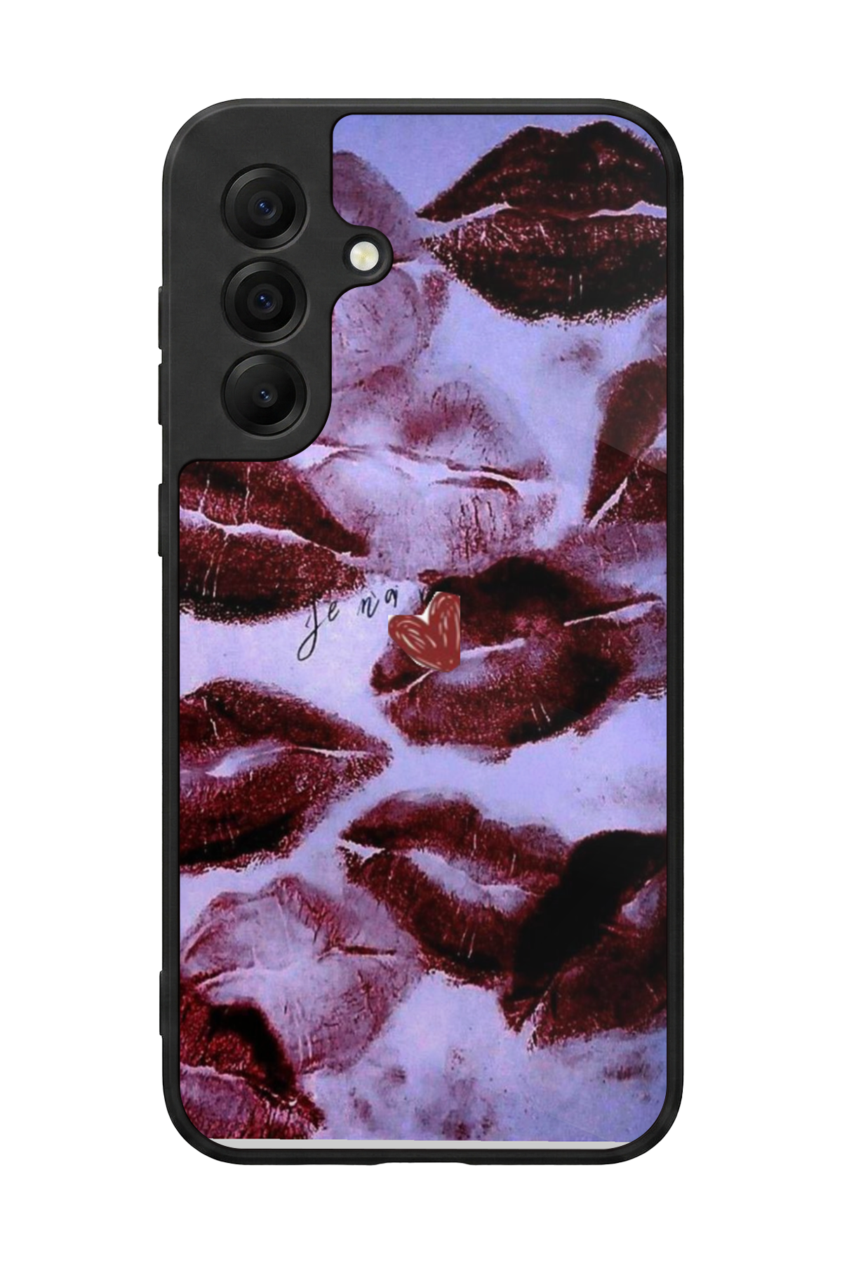 Samsung Galaxy A17 Uyumlu Dudak Tasarımlı Glossy Premium Kılıf