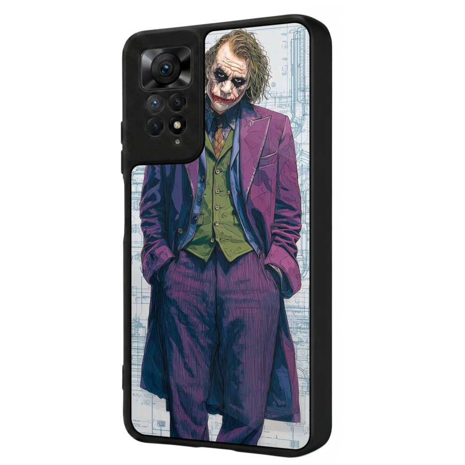 Xiaomi Redmi Note 12 Pro Uyumlu Joker Tasarımlı Glossy Premium Kılıf