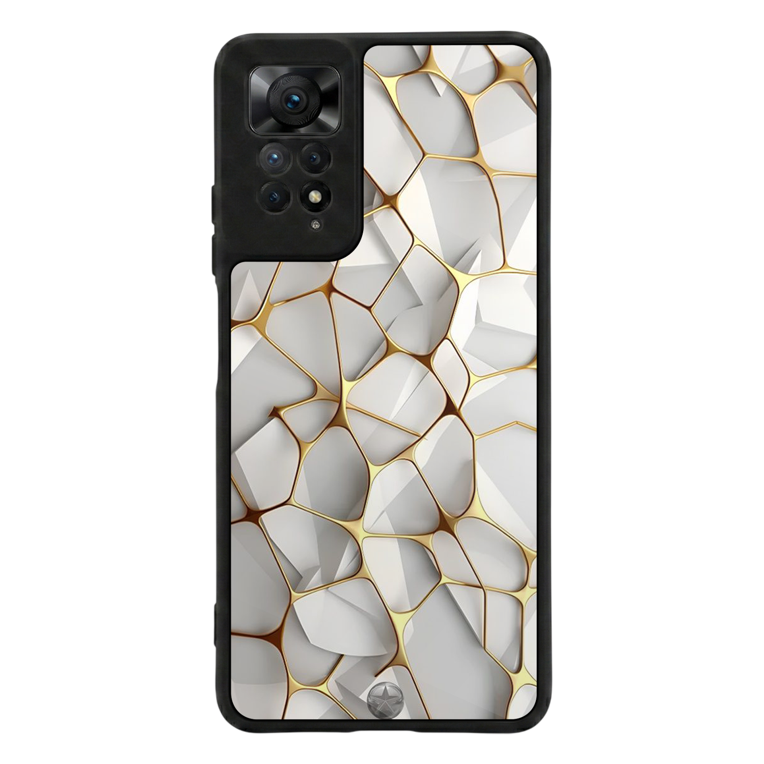 Xiaomi Redmi Note 11 Pro Uyumlu Mermer Marble Tasarımlı Glossy Premium Kılıf