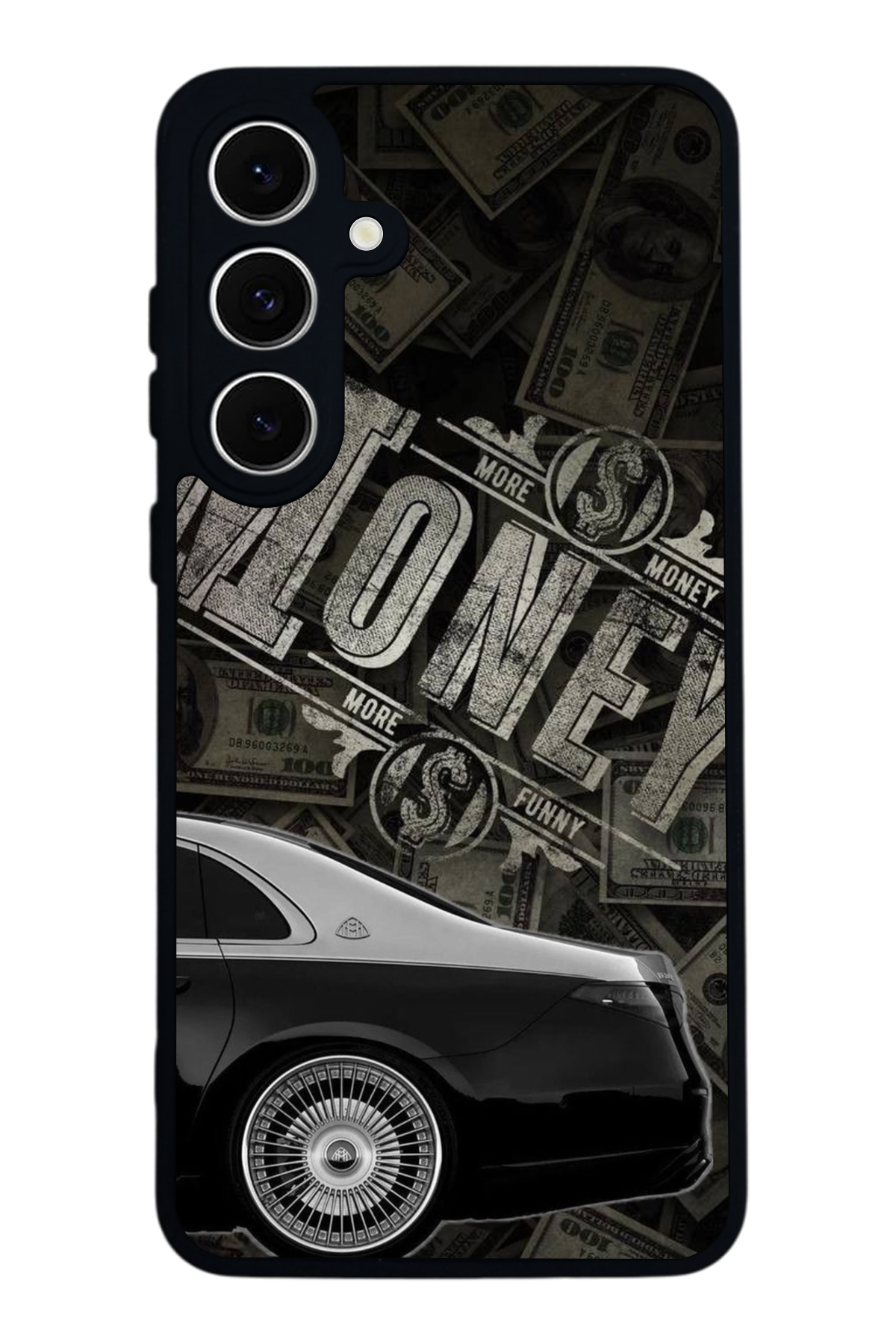 Samsung Galaxy S24 FE Uyumlu Money Para Tasarımlı Glossy Premium Kılıf