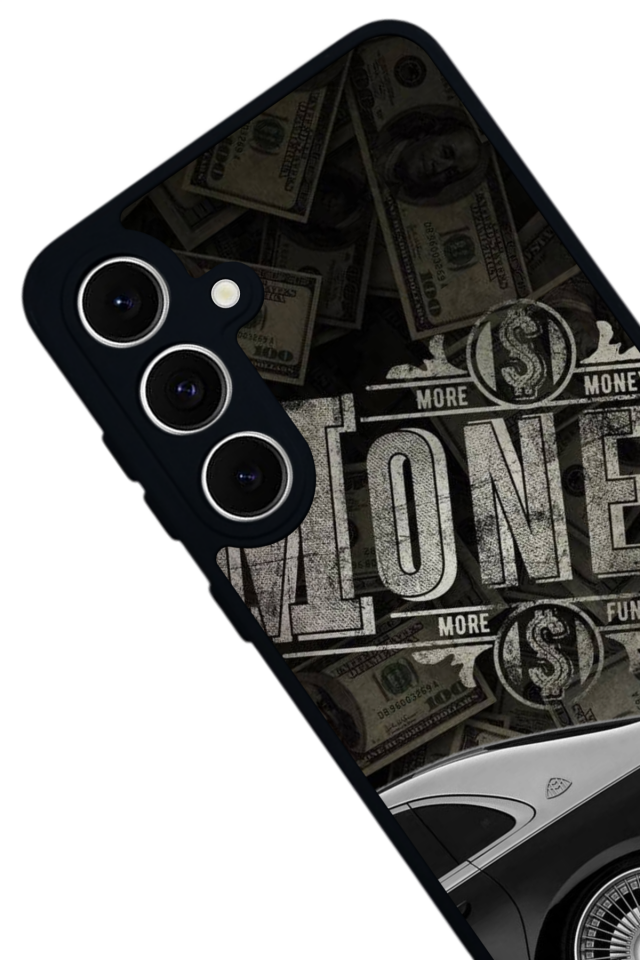 Samsung Galaxy S24 FE Uyumlu Money Para Tasarımlı Glossy Premium Kılıf