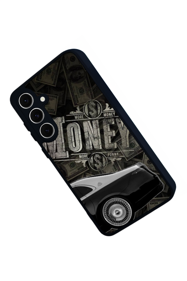 Samsung Galaxy S24 FE Uyumlu Money Para Tasarımlı Glossy Premium Kılıf