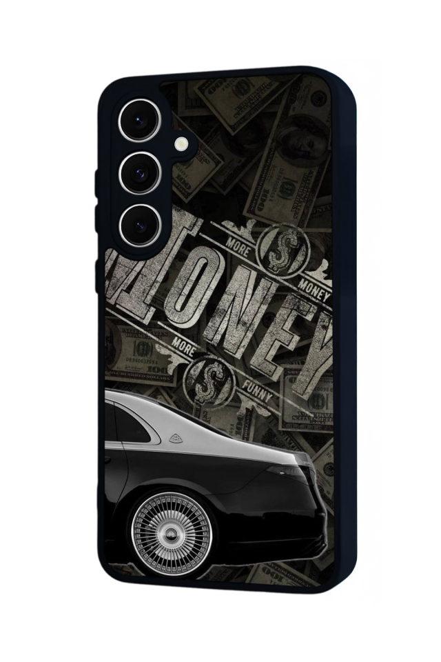 Samsung Galaxy S24 FE Uyumlu Money Para Tasarımlı Glossy Premium Kılıf