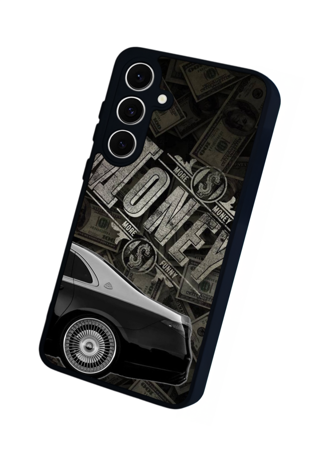 Samsung Galaxy S24 FE Uyumlu Money Para Tasarımlı Glossy Premium Kılıf