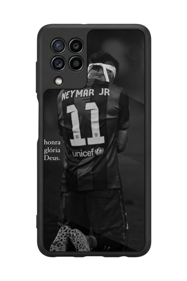 Samsung Galaxy M32 Uyumlu Neymar Tasarımlı Glossy Premium Kılıf