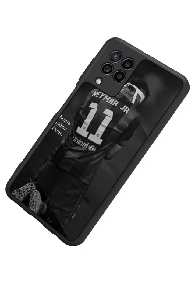 Samsung Galaxy M32 Uyumlu Neymar Tasarımlı Glossy Premium Kılıf
