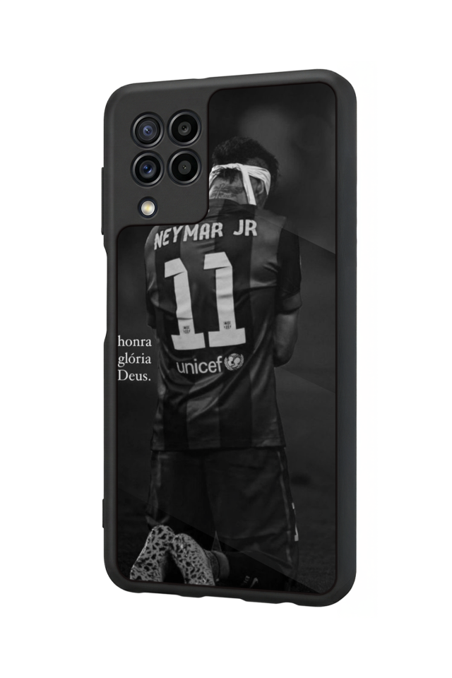 Samsung Galaxy M32 Uyumlu Neymar Tasarımlı Glossy Premium Kılıf