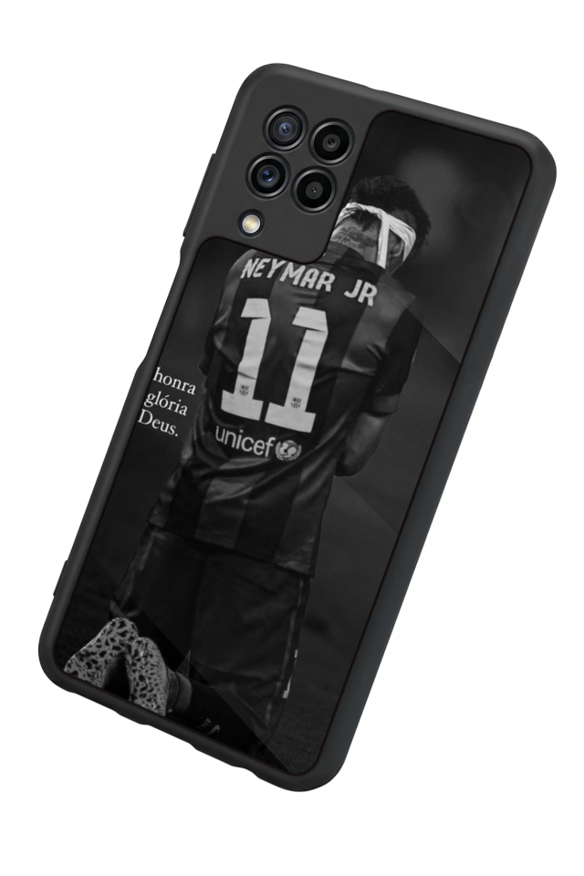 Samsung Galaxy M32 Uyumlu Neymar Tasarımlı Glossy Premium Kılıf