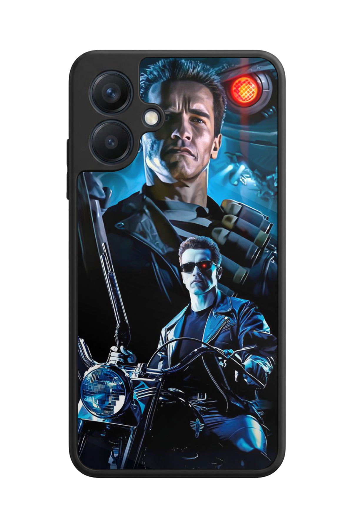 Samsung Galaxy A07 Uyumlu Terminator Tasarımlı Glossy Premium Kılıf