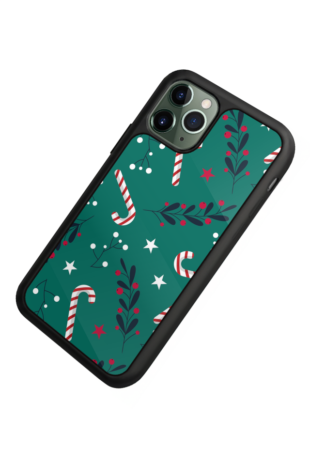 iPhone 11 Pro Uyumlu Yilbasi Christmas Tasarımlı Glossy Premium Kılıf