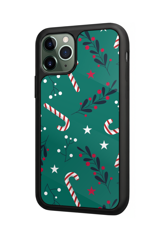 iPhone 11 Pro Uyumlu Yilbasi Christmas Tasarımlı Glossy Premium Kılıf
