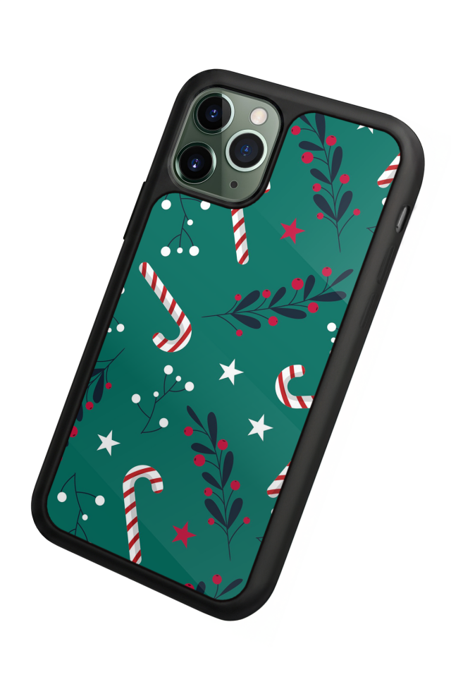 iPhone 11 Pro Uyumlu Yilbasi Christmas Tasarımlı Glossy Premium Kılıf