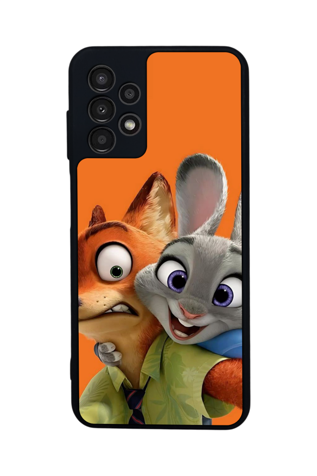 Samsung Galaxy A23 Uyumlu Zootropolis Tasarımlı Glossy Premium Kılıf