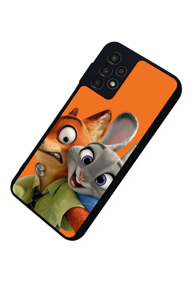 Samsung Galaxy A23 Uyumlu Zootropolis Tasarımlı Glossy Premium Kılıf