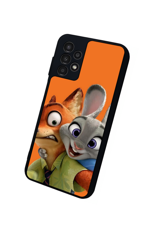 Samsung Galaxy A23 Uyumlu Zootropolis Tasarımlı Glossy Premium Kılıf