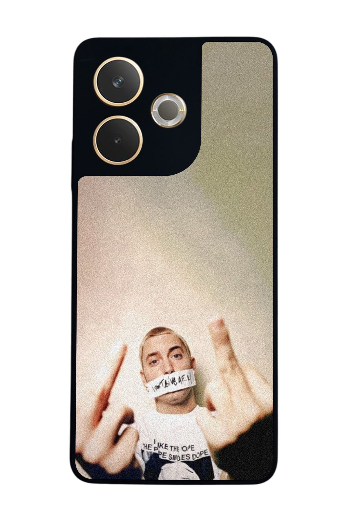 Oppo A5 Pro Uyumlu Eminem Tasarımlı Glossy Premium Kılıf