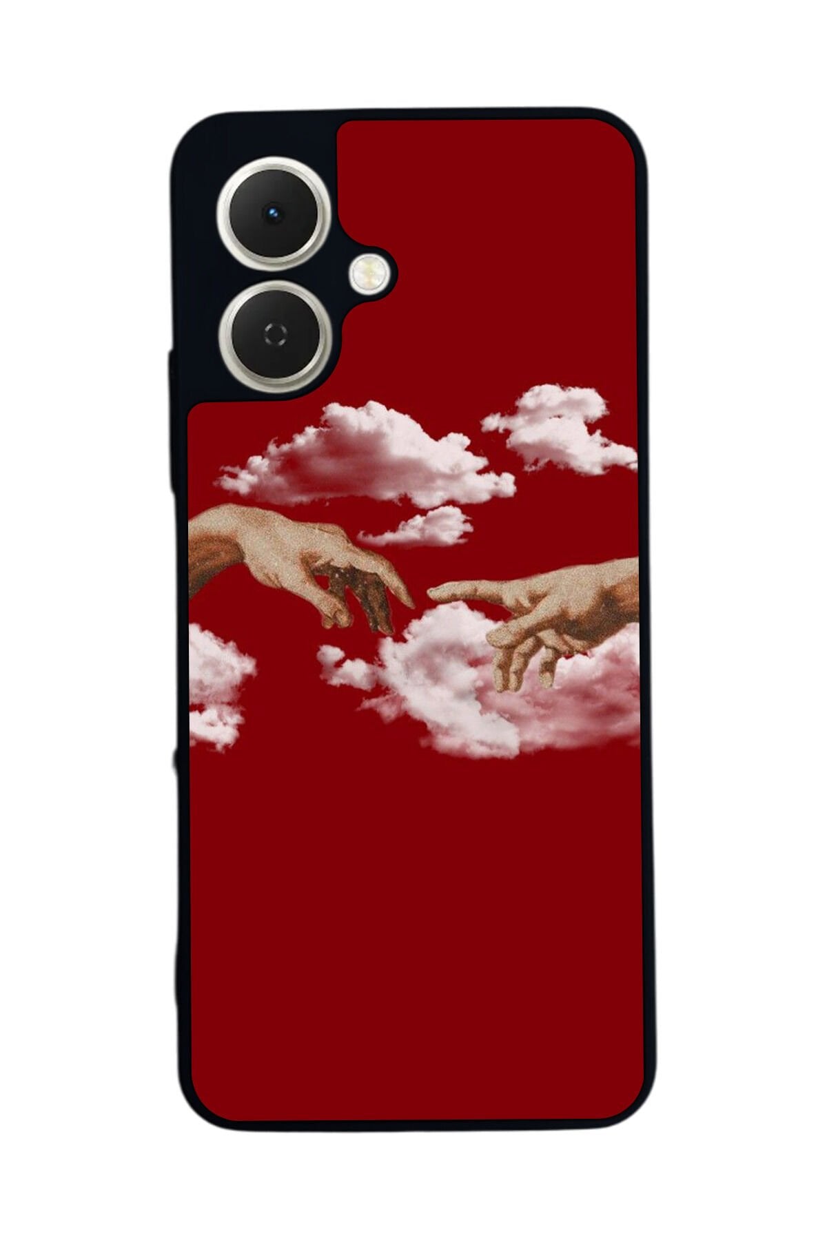 Tecno Spark GO 2 Uyumlu Kirmizi Tasarımlı Glossy Premium Kılıf