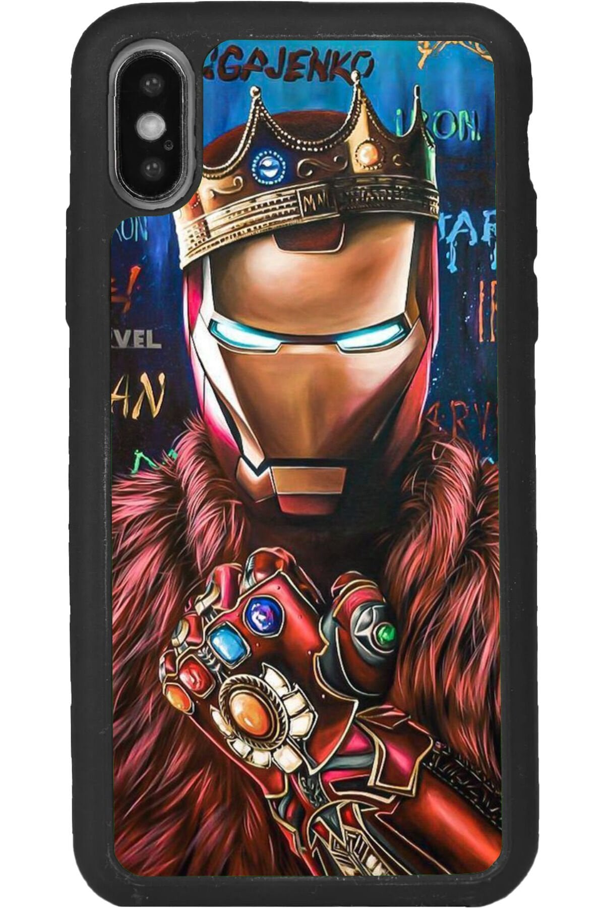 iPhone XS Max Uyumlu Mat Siyah uyumlu Kılıf – Yumuşak Silikon, Koruyucu, Şok Emici Kapak