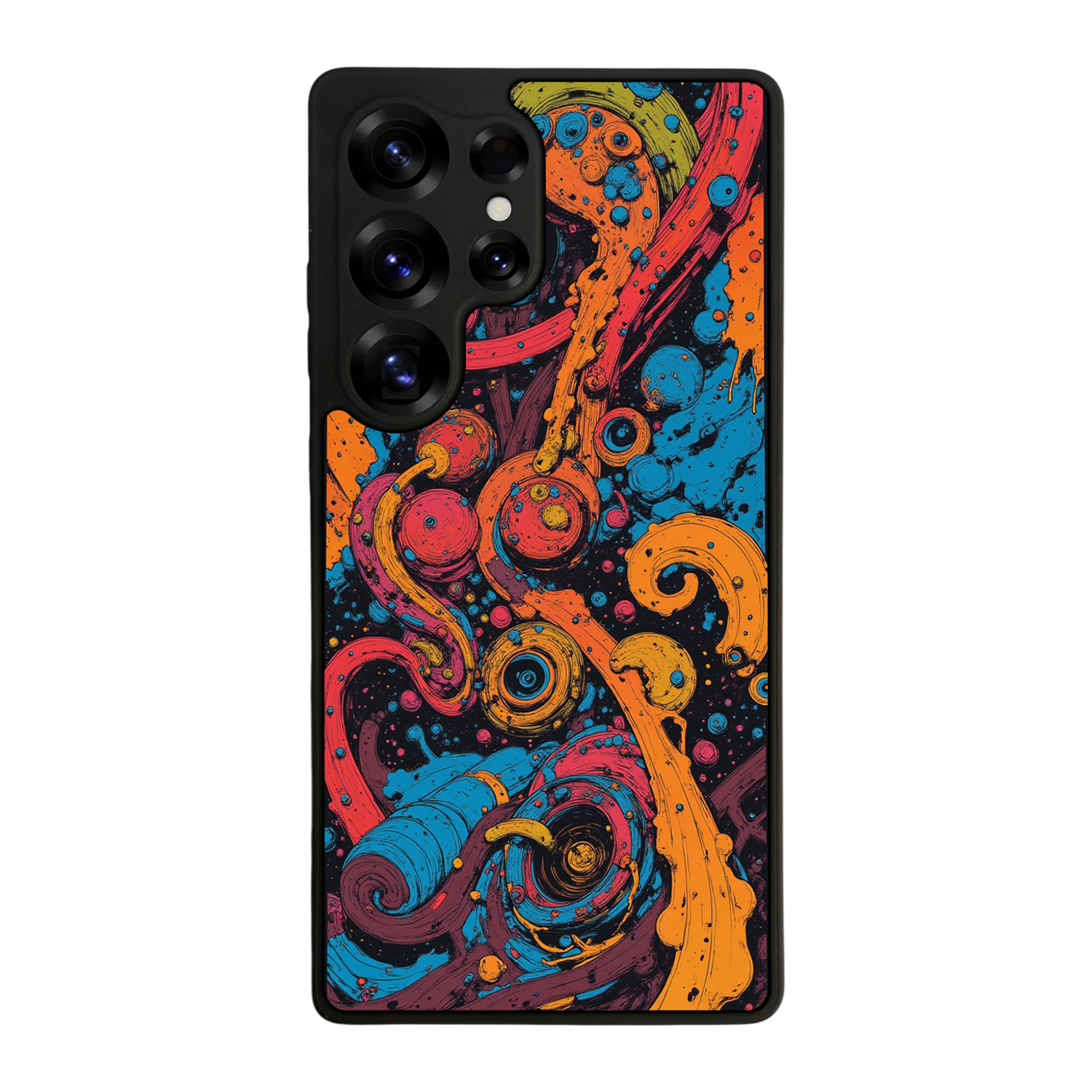 Samsung Galaxy S25 Ultra Uyumlu Abstract Tasarımlı Glossy Premium Kılıf