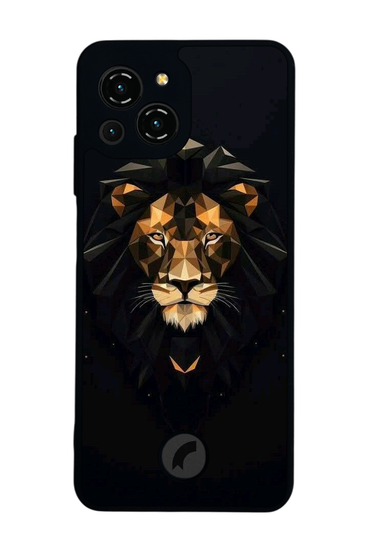 Reeder S23 Pro Max Uyumlu Aslan Tasarımlı Glossy Premium Kılıf