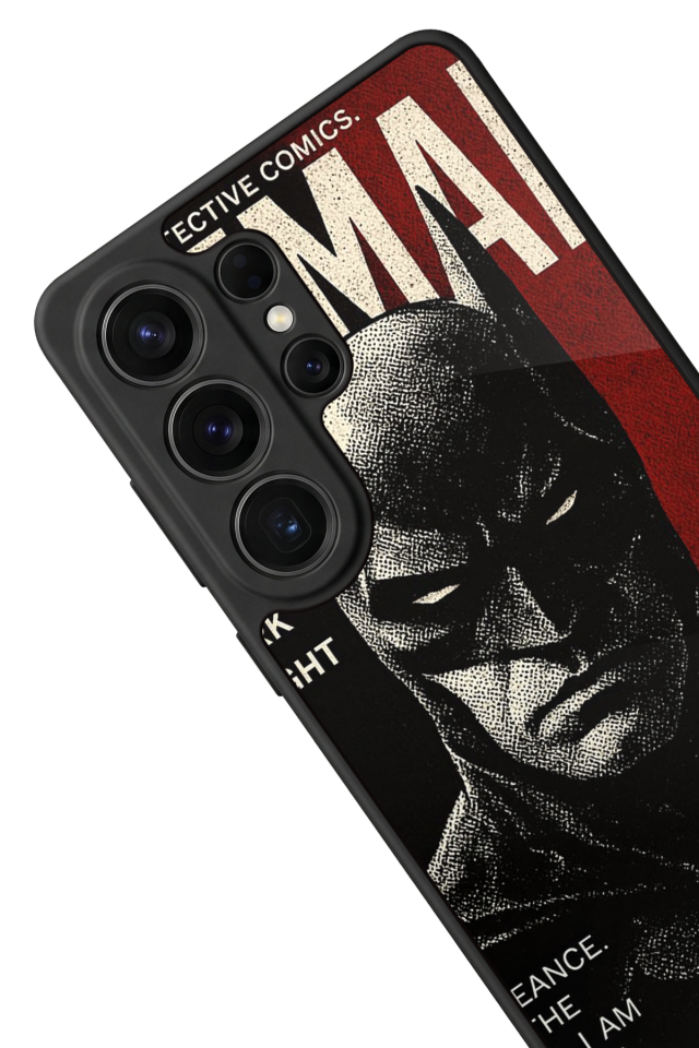 Samsung Galaxy S26 Ultra Uyumlu Batman Tasarımlı Glossy Premium Kılıf