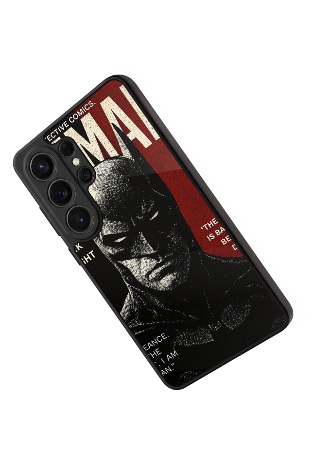 Samsung Galaxy S26 Ultra Uyumlu Batman Tasarımlı Glossy Premium Kılıf