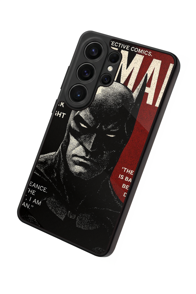 Samsung Galaxy S26 Ultra Uyumlu Batman Tasarımlı Glossy Premium Kılıf