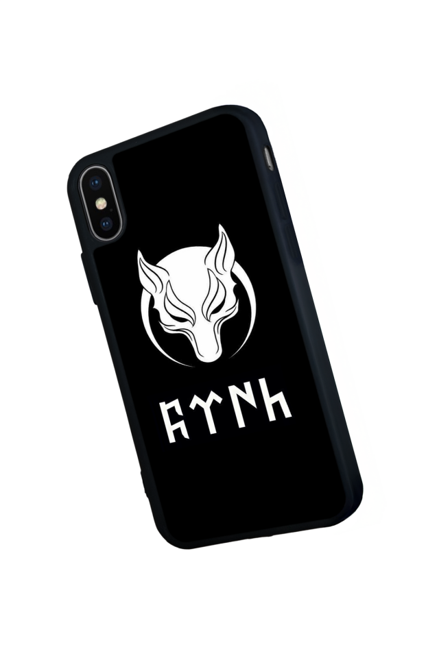 iPhone X/ XS Uyumlu Bozkurt Tasarımlı Glossy Premium Kılıf