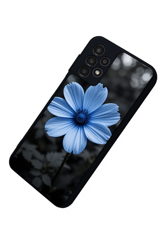 Samsung Galaxy A13 Uyumlu Cicek Tasarımlı Glossy Premium Kılıf