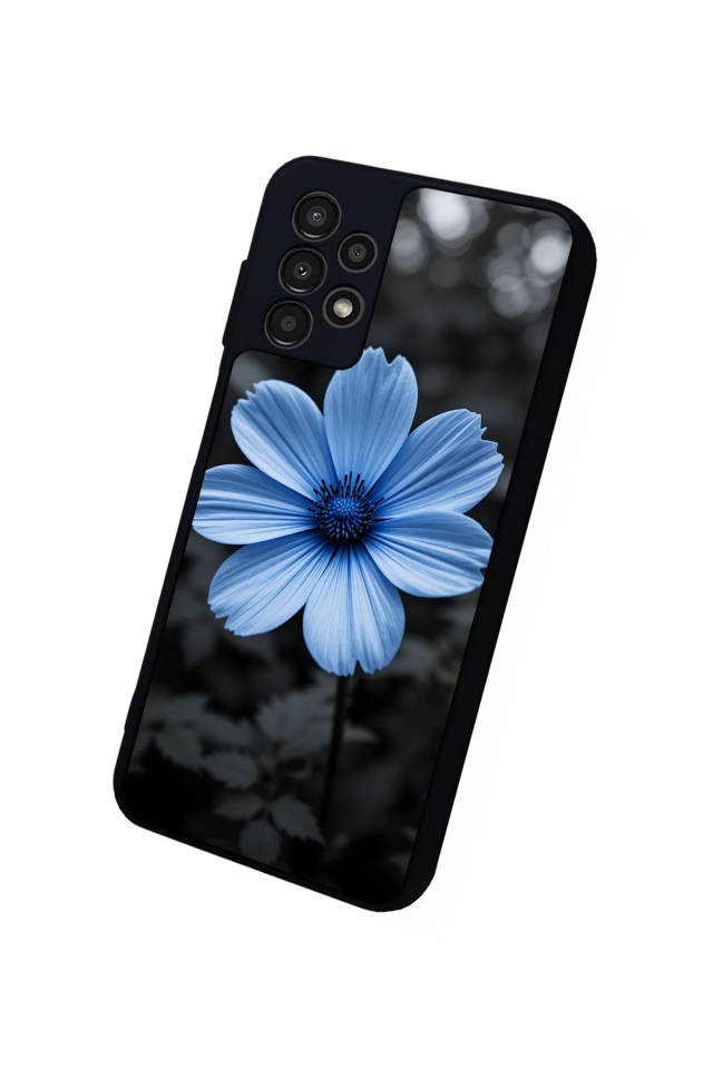 Samsung Galaxy A13 Uyumlu Cicek Tasarımlı Glossy Premium Kılıf