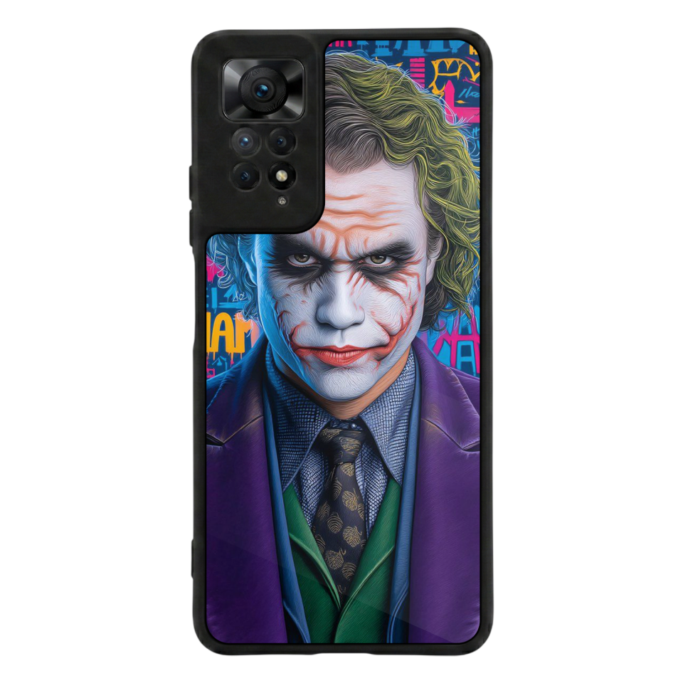 Xiaomi Redmi Note 12 Pro Uyumlu Joker Tasarımlı Glossy Premium Kılıf