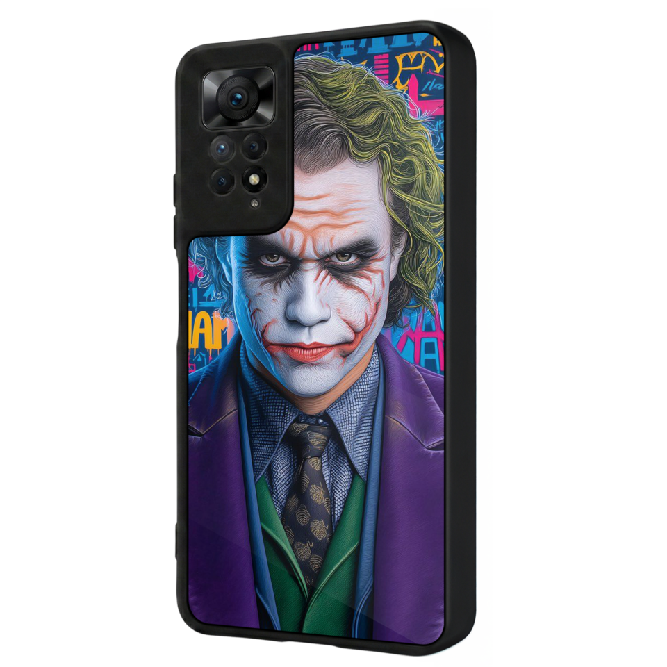 Xiaomi Redmi Note 12 Pro Uyumlu Joker Tasarımlı Glossy Premium Kılıf